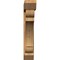 Ekena Millwork Olympic Slat Rough Sawn Bracket w/ Offset Brace, Western Red Cedar, 8"W x 44"D x 44"H BKT0806X44X44OLY06RWR - alternate 4
